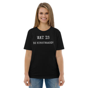 Uniseks De Kunstwaard T-shirt van biologisch katoen